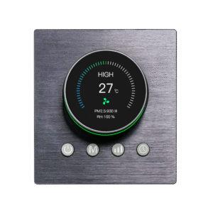 Black & White Thermostat